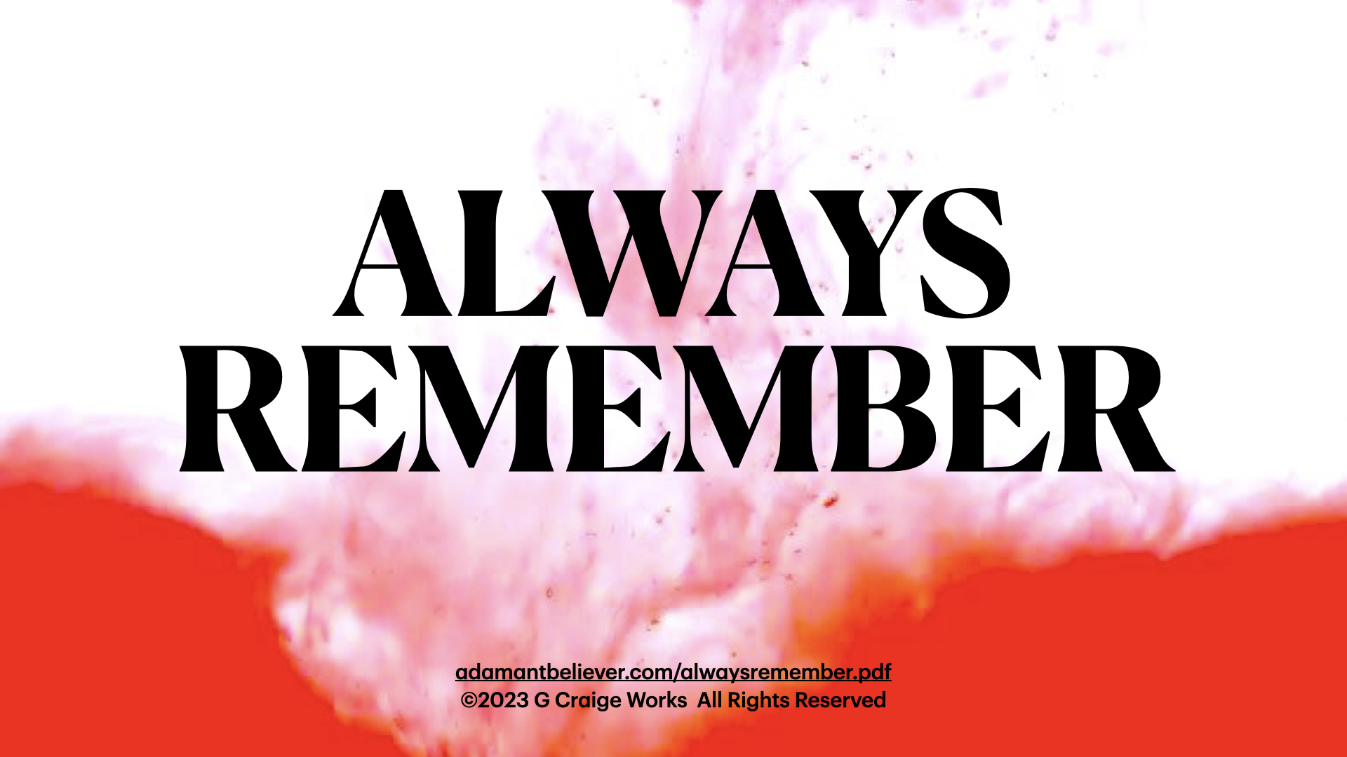 always remember.001