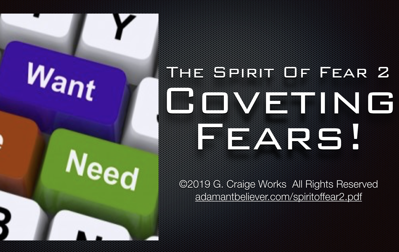 covetingfears