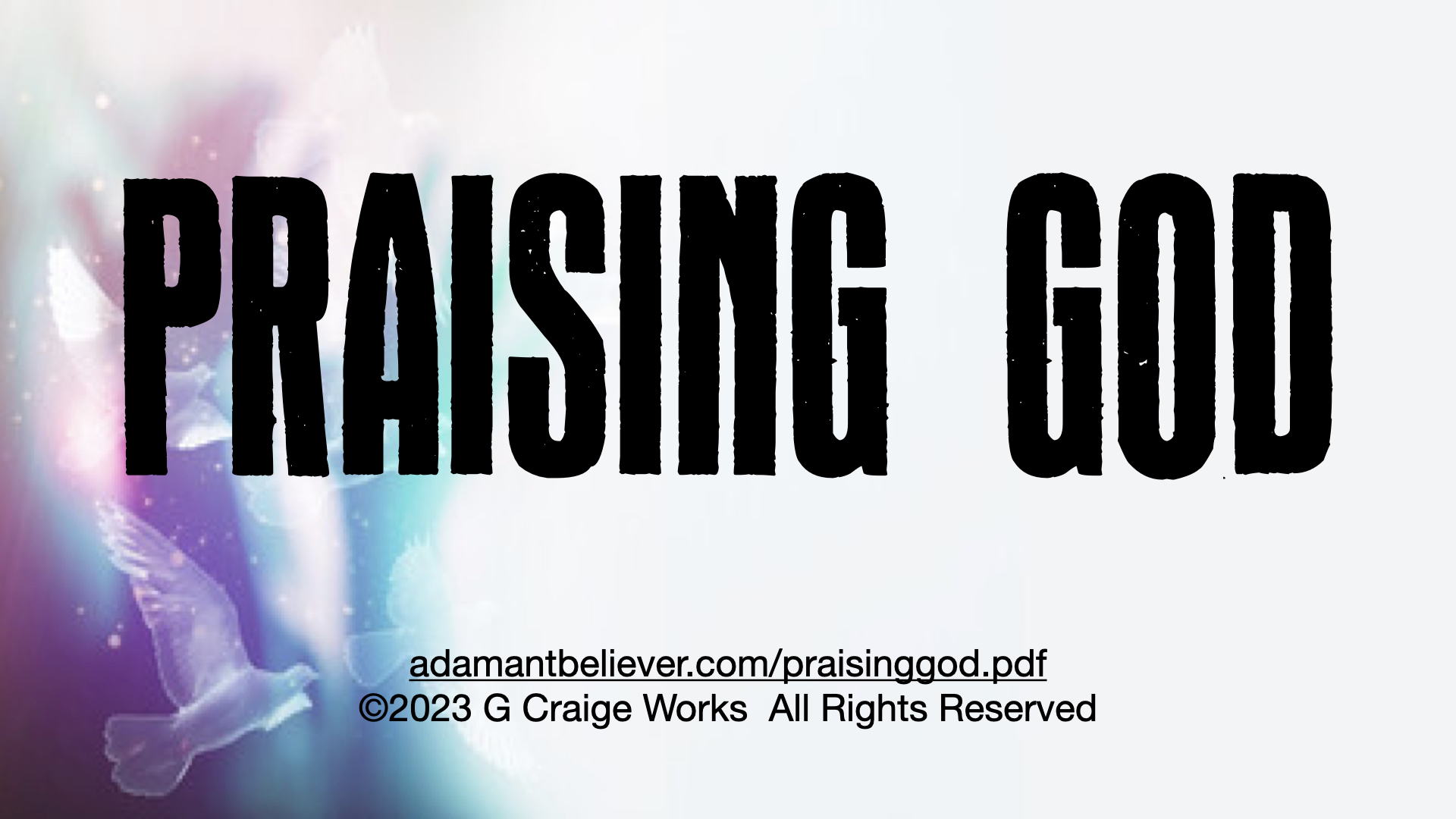 praising god.001